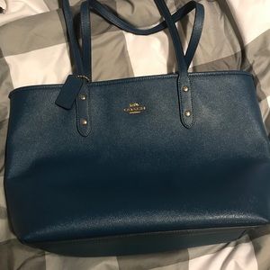 Coach Zip Top Tote